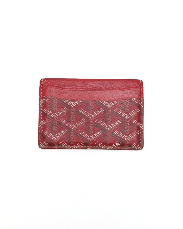 Goyard Saint-Sulpice Card Wallet in Canvas from A Retro Tale, photo 3 of 7