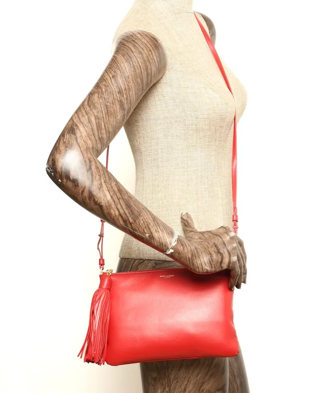 Saint Laurent Teen Monogram Crossbody Bag in Leather from A Retro Tale, photo 9 of 9