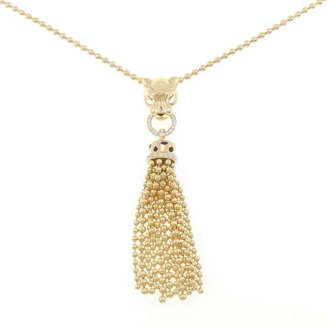 Cartier Panthere 750 Yellow Gold Necklace in Yellow from LuxUness