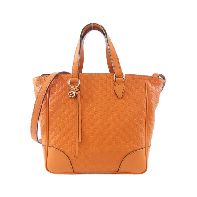 Gucci Bag Handbag Orange in Orange Leather from The Reluxe