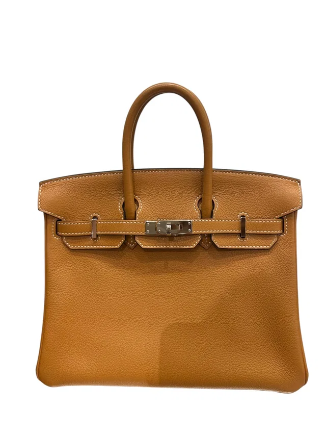Hermès Birkin 25 Toffee with PHW - Full Set - Y Stamp from Luxury Promise