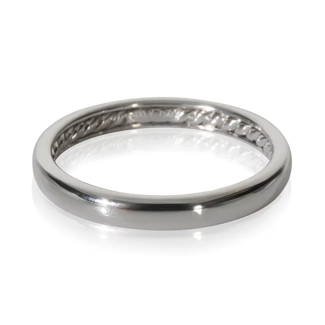 David Yurman White Gold Eden Band 18k in White from HEWI