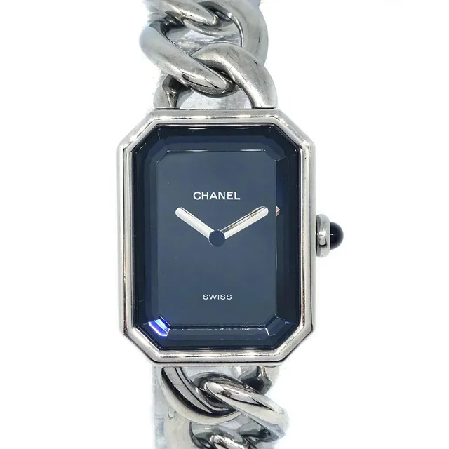 Chanel Premiere Quartz Watch Silver SS #M in Silver from AMORE Vintage Tokyo
