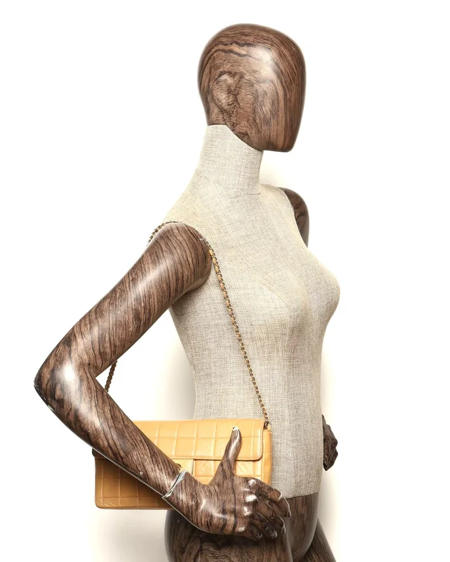 Chanel East West Chocolate Bar Flap Bag in Brown Leather from A Retro Tale, photo 11 of 11