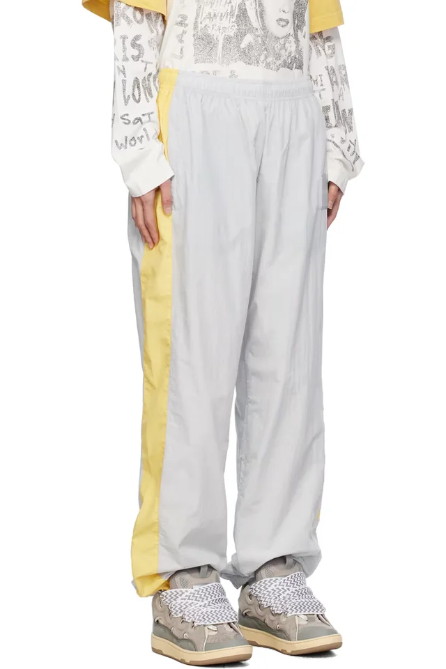 Lanvin Gray Future Edition Track Pants, photo 2 of 4 from SSENSE