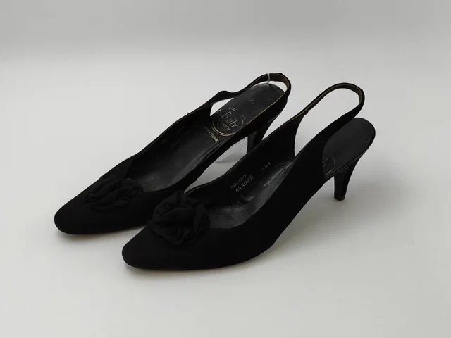 Bally Bolero Heels, Size 5 in Black from Oxfam Online Shop