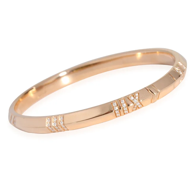 Tiffany & Co. Atlas Bracelet in 18k Rose Gold 0.33 CTW in Pink from myGemma, photo 2 of 2