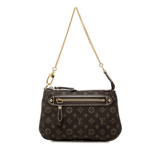 Brown Louis Vuitton Monogram Idylle Mini Pochette Accessoires Handbag in Brown Canvas from Designer Revival, photo 1 of 1