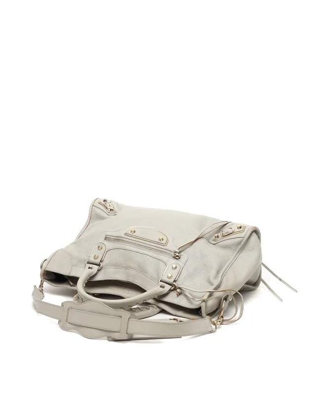 Balenciaga Metallic Edge City Bag in Leather from A Retro Tale, photo 4 of 11