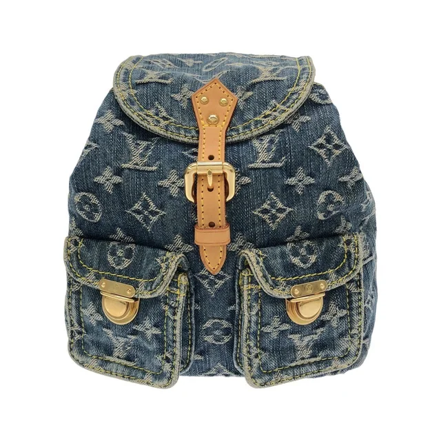 Louis Vuitton Monogram Denim Sac a Dos PM Backpack in Denim from The Reluxe