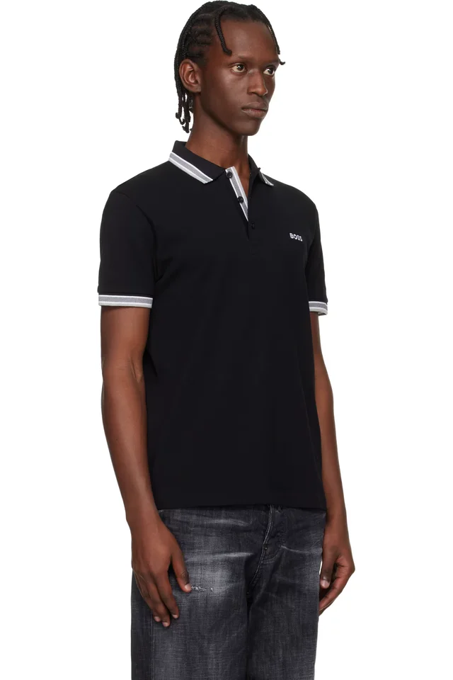 BOSS Black Paddy Polo, photo 2 of 4 from SSENSE