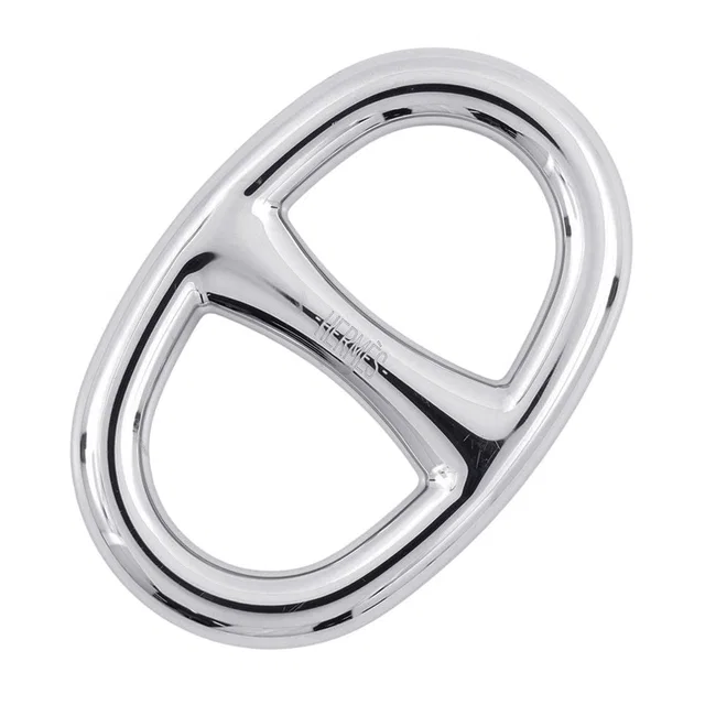 Hermès Scarf Ring Chaine D'ancre Metal from The Reluxe