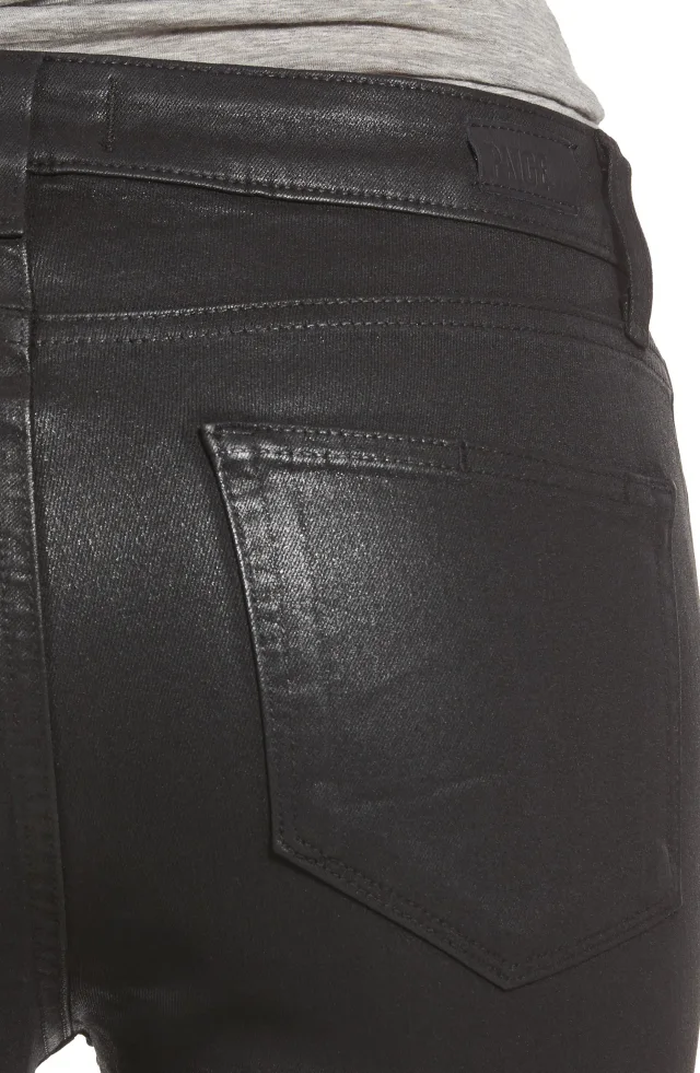 PAIGE Transcend - Hoxton High Waist Ankle Skinny Jeans, photo 4 of 7 from Nordstrom Rack