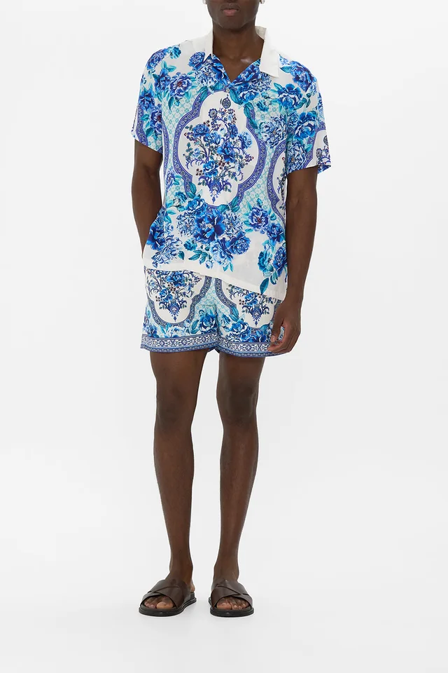 Camilla eBoutique SHORT SLEEVE CAMP COLLARED SHIRT A CERAMIC GARDEN from CAMILLA, photo 1 of 1