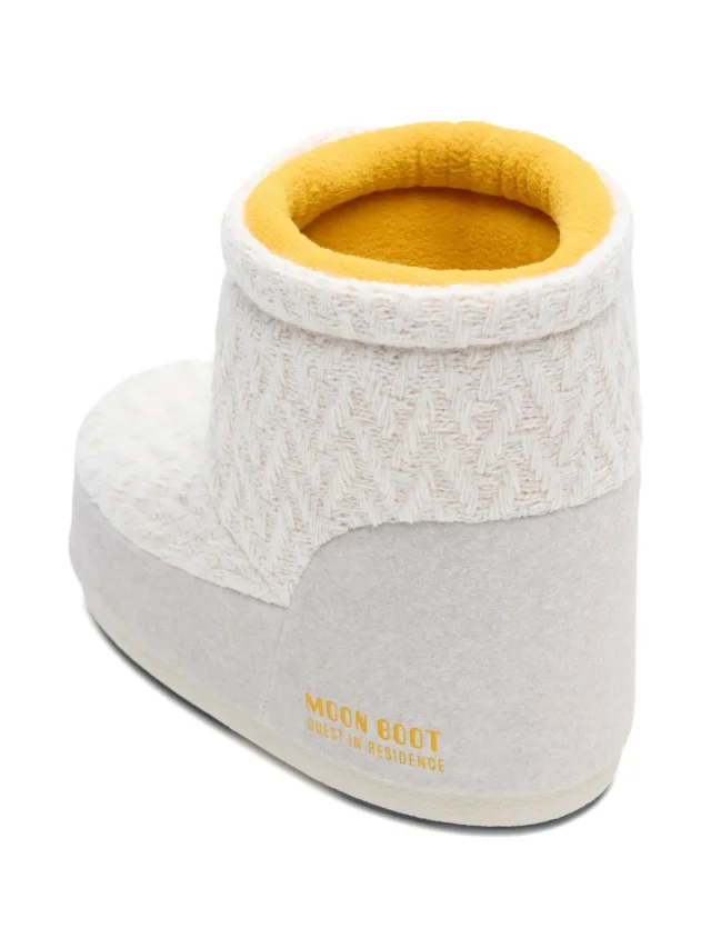 Moon Boot x Guest In Residence Icon knit boots in White, photo 4 of 4 from FARFETCH