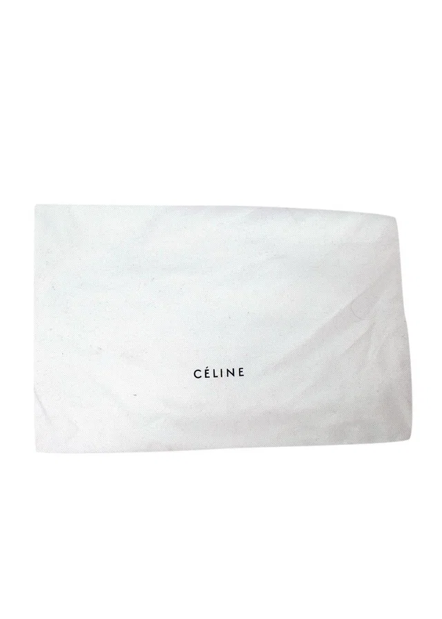Celine White & Black Chelsea Ankle Boots in Black Canvas from HEWI