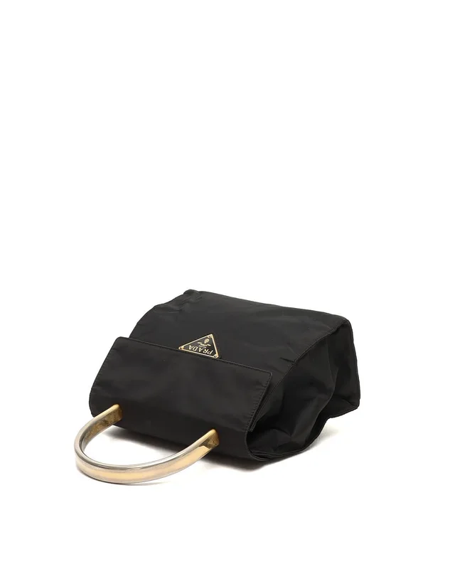 Prada Tessuto Top Handle Bag in Nylon from A Retro Tale, photo 4 of 9