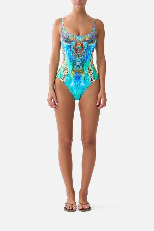 Camilla eBoutique SCOOP NECK ONE PIECE WITH SCOOP BACK JUNGLE FLIGHT from CAMILLA, photo 1 of 1