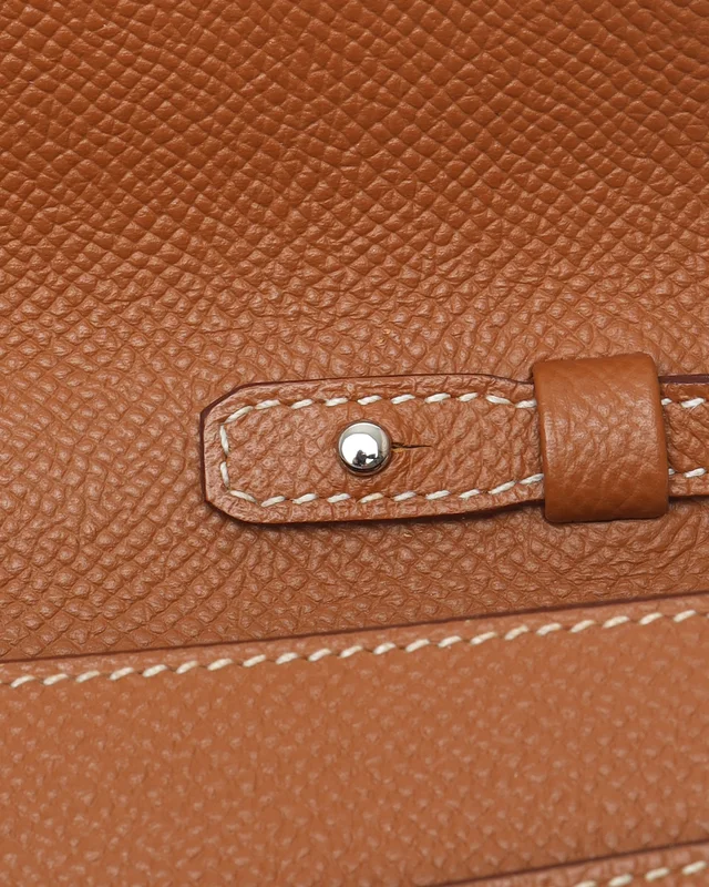 Hermès Epsom Kelly To Go Wallet in Epsom leather from A Retro Tale, photo 12 of 14