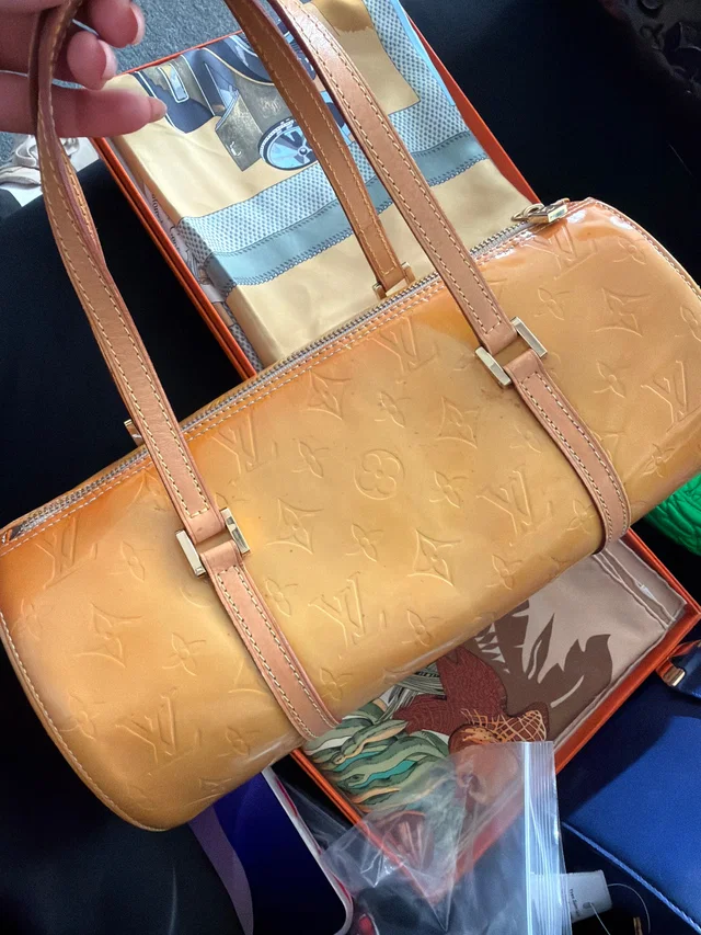 Louis Vuitton patent papillon - 1pxbac3mcm in Patent leather from Luxury Promise