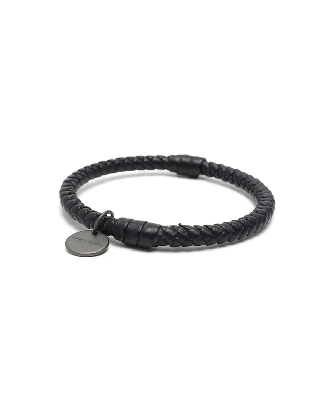 Bottega Veneta Intrecciato Leather Bracelet in Woven leather from A Retro Tale, photo 4 of 4