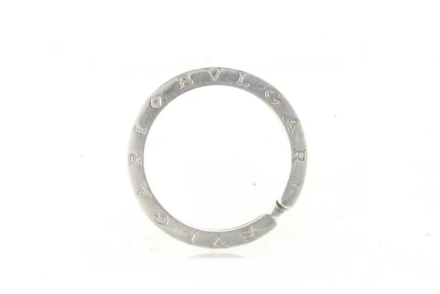 Bvlgari 925 Silver Key Ring Pendant Head Top Key Holder in Silver from Bagriculture