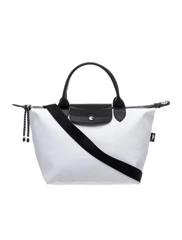 Longchamp Nylon Top Handle Bag in multicolor Nylon from The RealReal