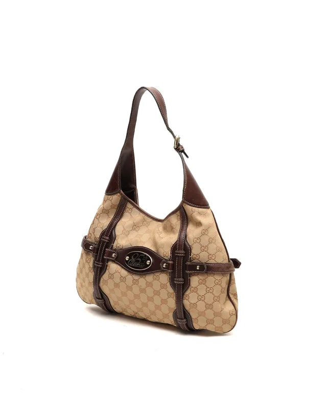 Gucci GG 85th Anniversary Bridle Bit Hobo Bag in Canvas from A Retro Tale, photo 3 of 10