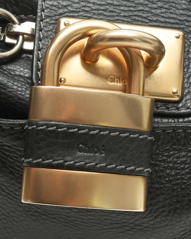 Chloé Medium Paddington Handbag in Caviar leather from A Retro Tale, photo 6 of 13