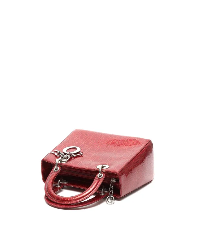 Medium Lady Dior Patent Bag in Patent leather from A Retro Tale, photo 5 of 10