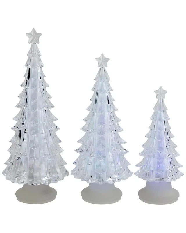 Northlight LED Lighted Color Changing Acrylic Christmas Tree Figurine, image 1 of 1 from Rue La La