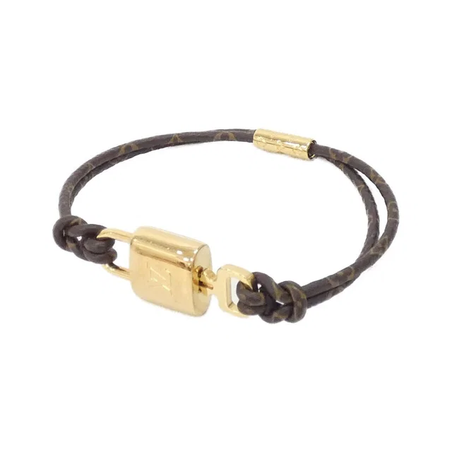 Monogram Bracelet LV Padlock 17 in Coated canvas from The Reluxe
