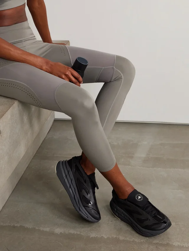 ADIDAS BY STELLA MCCARTNEY Adistar mesh and shell sneakers in Black, photo 2 of 2 from NET-A-PORTER (Canada)