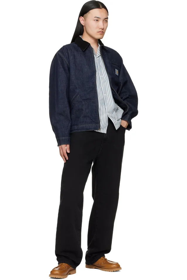 Carhartt Work In Progress Black Aaron Jeans, photo 4 of 4 from SSENSE