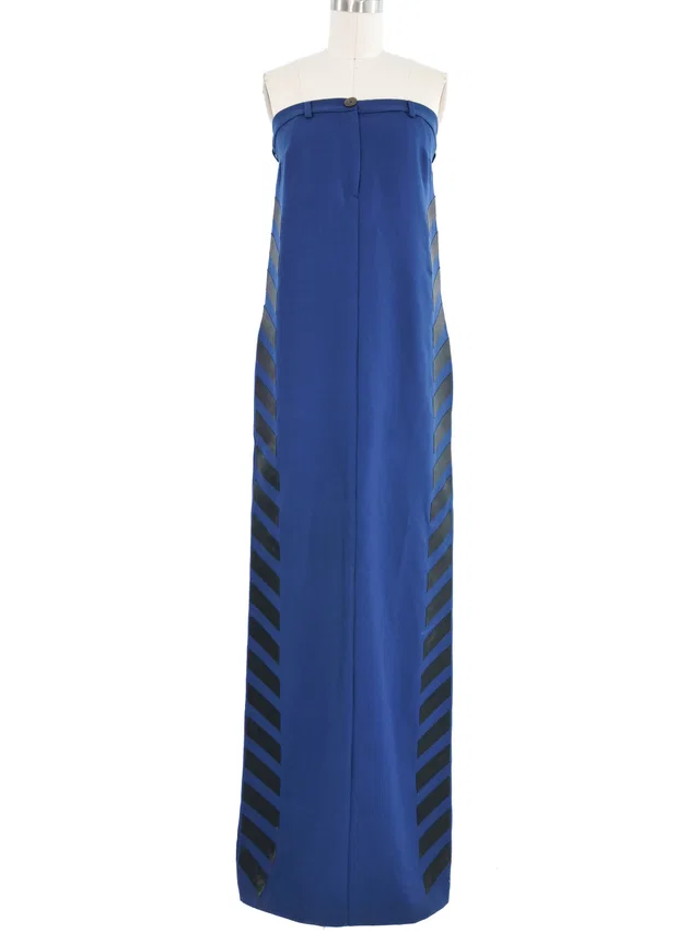 2014 Maison Martin Margiela Trompe L'oeil Trouser Gown in Wool from Arcade Vintage