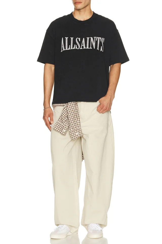 ALLSAINTS Dash Tee in Washed Black, photo 3 of 5 from REVOLVE (Canada)