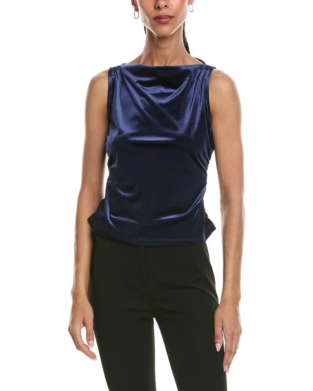REVERIEE Cowl Neck Sleeveless Top, image 1 of 1 from Gilt
