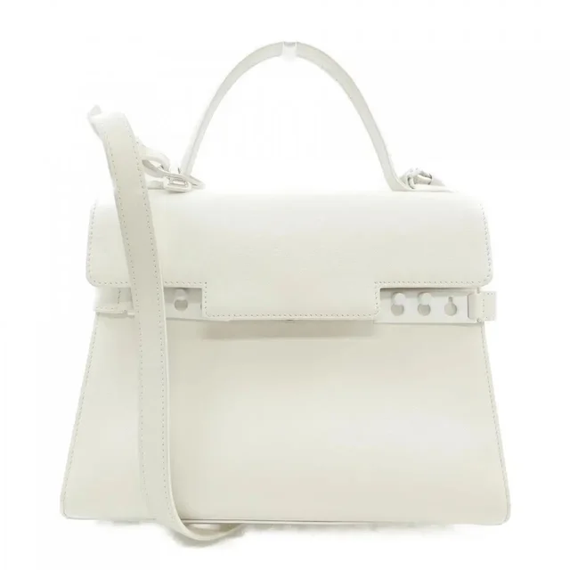 Delvaux Tempete Box Calf Bag Leather Handbag Tempete in white Box leather from Grailed, photo 1 of 1