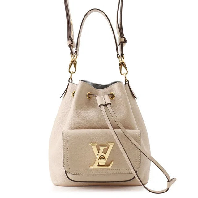 Louis Vuitton Shoulder Bag Leather Lockme Bucket NV 3way in Leather from The Reluxe