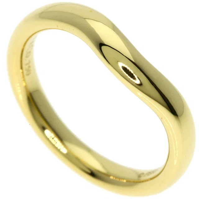 Tiffany & Co. T Cube Band Ring 18K Yellow Gold in Yellow from The Reluxe