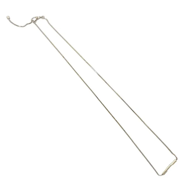 Gucci Link To Love Au750 White Gold Diamond Necklace in Silver 18K White Gold (Au750) from LuxUness, photo 4 of 4
