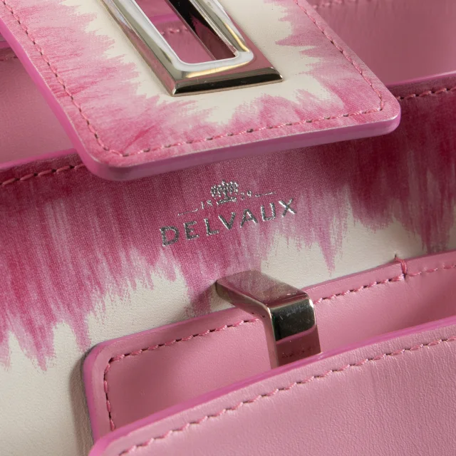 Delvaux Simplissime N/S Pink Tote Bag in Pink from Labellov, photo 4 of 6