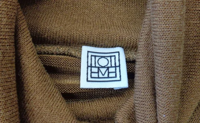 TOTEME Long-Sleeve Top Brown Size: M in Brown from Oxfam Online Shop, photo 2 of 2