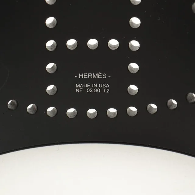 Hermès Evelyne Aluminium Cuff Bracelet from A Retro Tale, photo 6 of 6