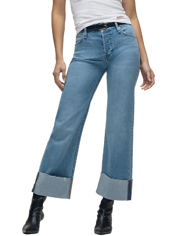 HUDSON Jeans Rosie Oak Wide Leg Jean, image 1 of 1 from Rue La La
