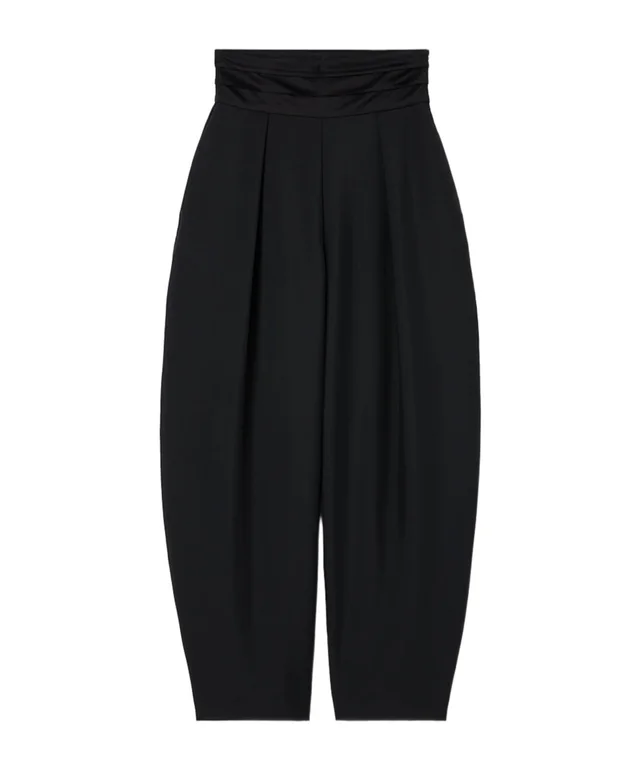 Róhe pleated satin-waistband trousers from SENSER, photo 1 of 1
