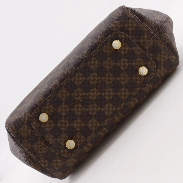 Louis Vuitton Marlybone PM Damier Canvas Tote Bag in Brown Canvas from LuxUness, photo 11 of 16