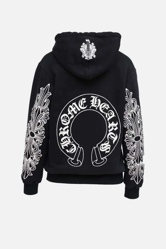 Chrome Hearts Horseshoe Print Hoodie from VSP Consignment