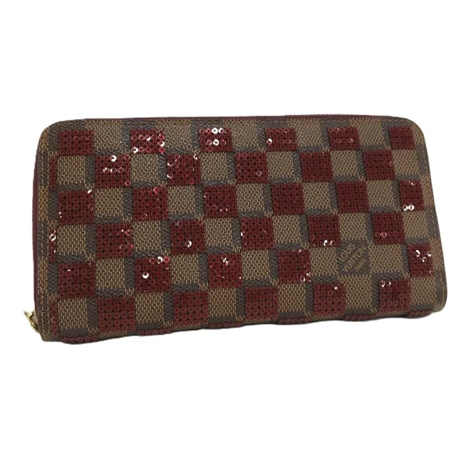 Louis Vuitton Zippy Wallet Zip Around Damier Paillette Sequins from The Reluxe