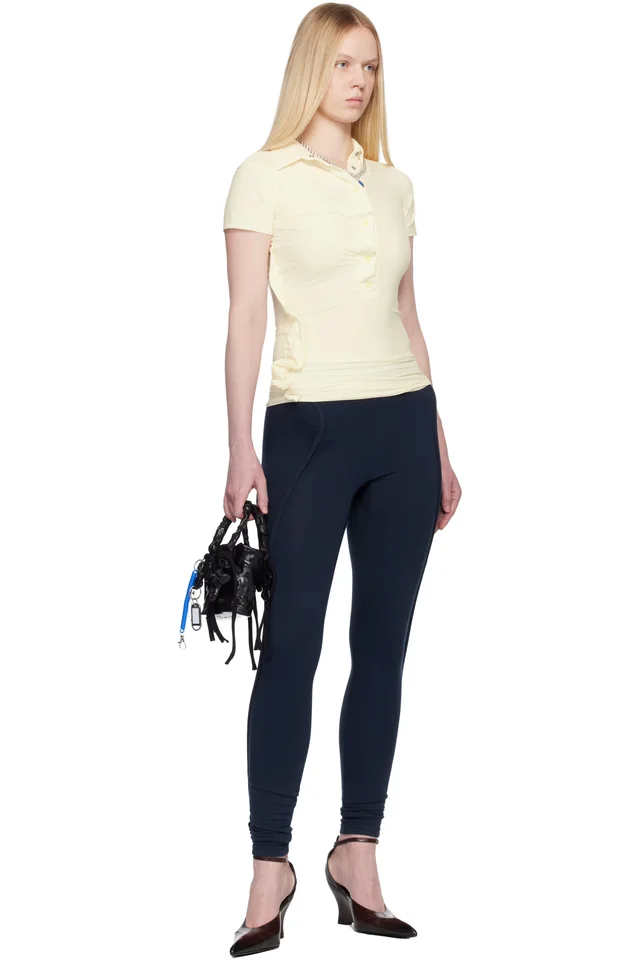 Ottolinger Off-White Twisted Reversed Polo, photo 4 of 4 from SSENSE